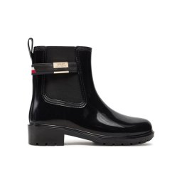 Tommy Hilfiger Gumicsizma FW0FW08214 Fekete