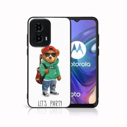 PROTEMIO MY ART Védőburkolat a Motorola Moto G04 / G24 / G24 teljesítményhez BEAR (177)
