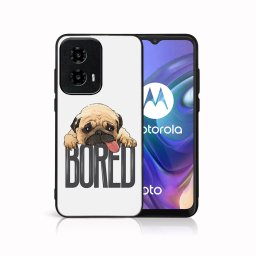 PROTEMIO MY ART Védőburkolat a Motorola Moto G04 / G24 / G24 teljesítményhez BORED (178)
