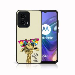 PROTEMIO MY ART Védőburkolat a Motorola Moto G04 / G24 / G24 teljesítményhez GIRAFFE (180)