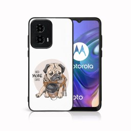 PROTEMIO MY ART Védőburkolat a Motorola Moto G04 / G24 / G24 teljesítményhez MORE COFFEE (184)