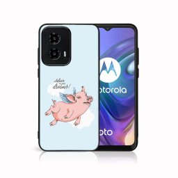 PROTEMIO MY ART Védőburkolat a Motorola Moto G04 / G24 / G24 teljesítményhez PIG (186)