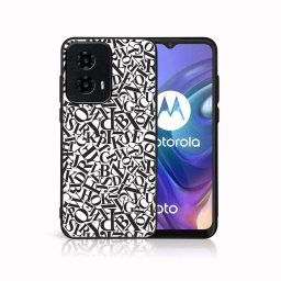 PROTEMIO MY ART Védőburkolat a Motorola Moto G04 / G24 / G24 teljesítményhez ABCD (166)