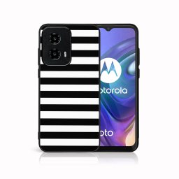 PROTEMIO MY ART Védőburkolat a Motorola Moto G04 / G24 / G24 teljesítményhez LINES (169)