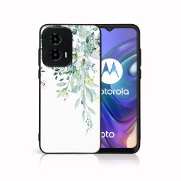 PROTEMIO MY ART Védőburkolat a Motorola Moto-hoz G04 / G24 / G24 Power GREENERY (155)