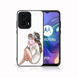 PROTEMIO MY ART Védőburkolat a Motorola Moto G04 / G24 / G24 Power BABY számára GIRL (111)