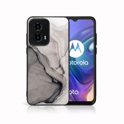 PROTEMIO MY ART Védőburkolat a Motorola Moto G04 / G24 / G24 teljesítményhez BLACK INK (146)