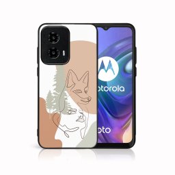 PROTEMIO MY ART Védőburkolat a Motorola Moto-hoz G04 / G24 / G24 Power FOX (191)
