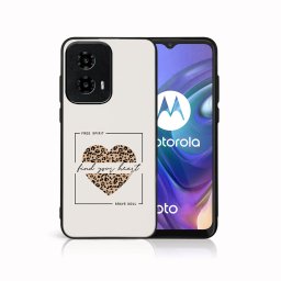 PROTEMIO MY ART Védőburkolat a Motorola Moto G04 / G24 / G24 teljesítményhez WILD HEART (241)