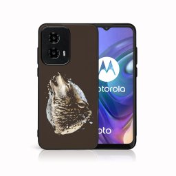 PROTEMIO MY ART Védőburkolat a Motorola Moto-hoz G04 / G24 / G24 Power HOWL (244)