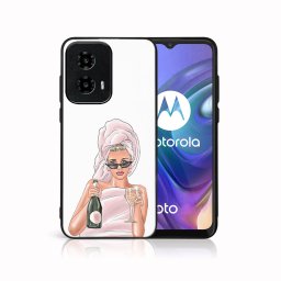 PROTEMIO MY ART Védőburkolat a Motorola Moto-hoz G04 / G24 / G24 Power CHAMPAGNE (134)