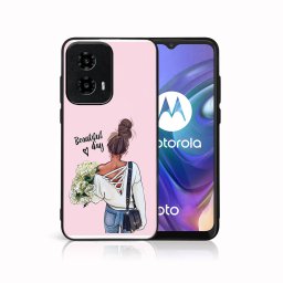 PROTEMIO MY ART Védőburkolat a Motorola Moto G04 / G24 / G24 teljesítményhez DAY (136)