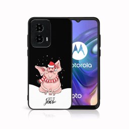 PROTEMIO MY ART Karácsonyi kivitelű borító Motorola Moto G04 / G24 / G24 Power LET IT SNOW (075)