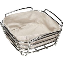 Blomus Kenyér kosár 20x20x9 cm rozsdamentes Amilio 24029 Kifutó termék!