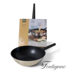 Fontignac Wok serpenyő 28 cm indukciós S-11537 Kifutó termék!