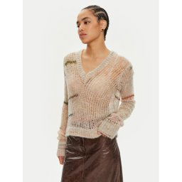 Patrizia Pepe Sweater 8K0228 K178-YA23 Bézs Regular Fit