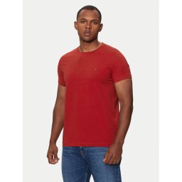Tommy Hilfiger Póló MW0MW10800 Piros Slim Fit