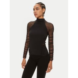 Patrizia Pepe Blúz 8M1626/J129-K103 Fekete Slim Fit