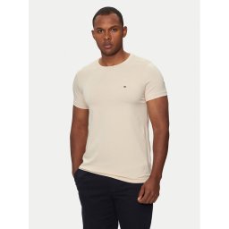 Tommy Hilfiger Póló MW0MW10800 Ekru Slim Fit