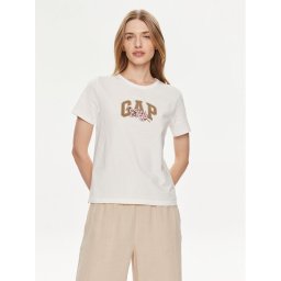 Gap Póló 878165-00 Fehér Regular Fit