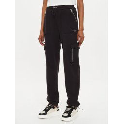 MICHAEL Michael Kors Joggers MT430P24MY Fekete Slouchy Fit