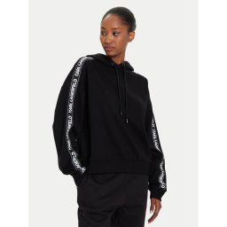 KARL LAGERFELD Pulóver 245W1801 Fekete Regular Fit