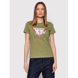 Guess Póló Icon W2GI02 I3Z11 Zöld Regular Fit