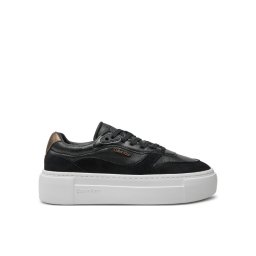 Calvin Klein Sportcipők Ff Cupsole Lace Up W/Ml Mix M HW0HW02125 Fekete