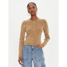 MICHAEL Michael Kors Kardigán MT460Y94VR Barna Slim Fit