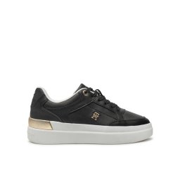 Tommy Hilfiger Sportcipők Lux Hardware Court Sneaker FW0FW07997 Fekete