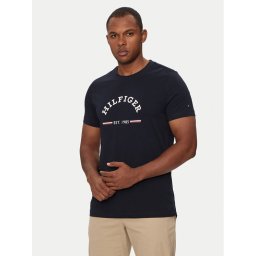 Tommy Hilfiger Póló Arch MW0MW35466 Sötétkék Slim Fit