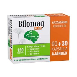 Bilomag Plus Ginkgo Biloba 110 mg kapszula 120x (90+30)