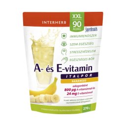 Interherb XXL A- és E-vitamin banánízű italpor 90 adag