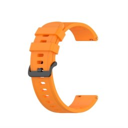 RUBBER Univerzális óraszíj - szélessége 22 mm, narancssárga
