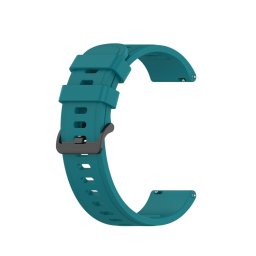 RUBBER Univerzális óraszíj - szélessége 22mm sötétzöld