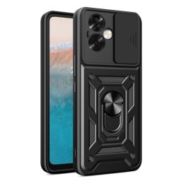 GYŰRŰ KAMERA Borító tartóval Oppo A79 5G fekete