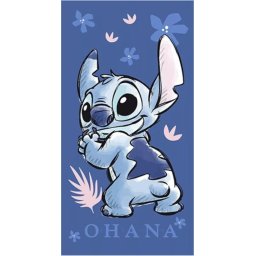 Lilo és Stitch, A csillagkutya fürdőlepedő, strandtörölköző 70x140 cm (Fast Dry) Nr 07