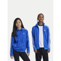 adidas Pulóver Firebird IY9799 Kék Regular Fit