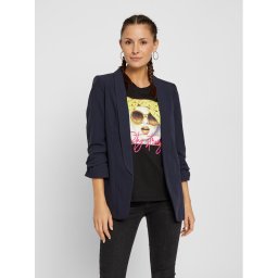 Pieces Zakó 17090996 Sötétkék Regular Fit