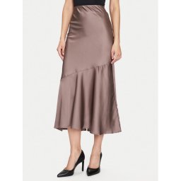 Guess Midi szoknya New Linda W4YD1B WF1T2 Barna Regular Fit