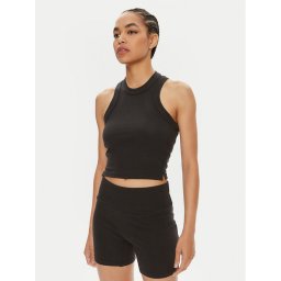 adidas Felső Lounge IR8785 Fekete Slim Fit