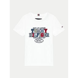Tommy Hilfiger Póló Sports KB0KB08664 S Fehér Regular Fit