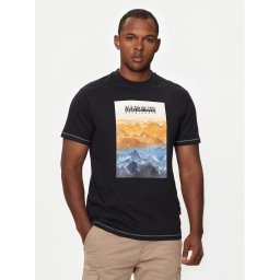Napapijri Póló S-Rollin NP0A4I3D Fekete Regular Fit