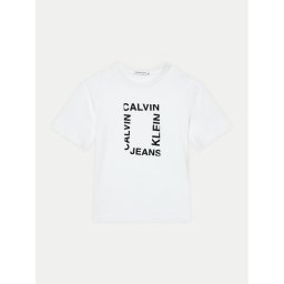 Calvin Klein Jeans Póló Maxi Hero IB0IB02159 Fehér Regular Fit