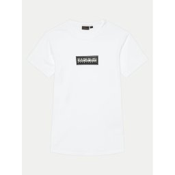 Napapijri Póló S-Chamois NP0A4HYL D Fehér Regular Fit