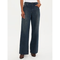 One Teaspoon Farmer 26419 Fekete Wide Leg