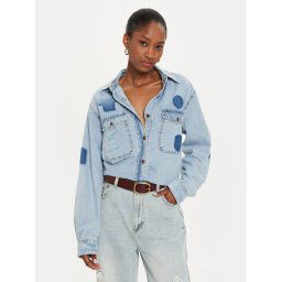One Teaspoon Farmering 26368 Kék Oversize