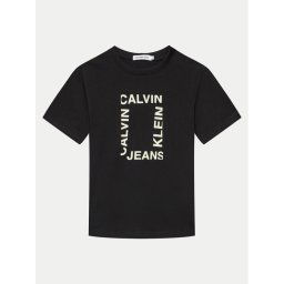 Calvin Klein Jeans Póló Maxi Hero IB0IB02159 Fekete Regular Fit