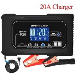 12-24v-os Lifepo4, Li-on, Agm Akkumuláror Smart Töltő 20a (5592)