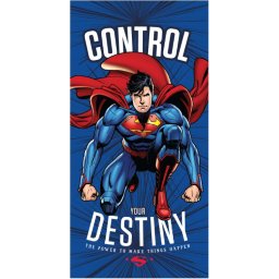 Superman fürdőlepedő, strandtörölköző 70x140 cm (Fast Dry) Nr 01